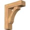Ekena Millwork Imperial Block Smooth Bracket w/ Offset Brace, Western Red Cedar, 7 1/2"W x 26"D x 30"H BKT0806X26X30IMP05SWR - alternate 1